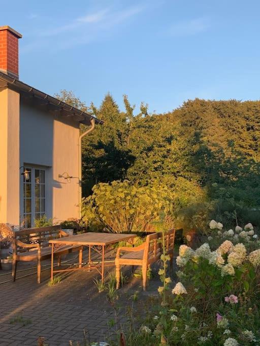 Landhaus „Blattgold“ โลห์เมอ ภายนอก รูปภาพ